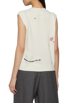 背面 - 点击放大 - CHINTI & PARKER - X Peanuts Snoopy 75th Anniversary Wool Cashmere Knit Vest