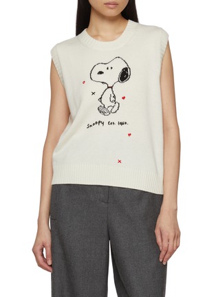 首图 - 点击放大 - CHINTI & PARKER - X Peanuts Snoopy 75th Anniversary Wool Cashmere Knit Vest