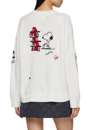 背面 - 点击放大 - CHINTI & PARKER - X Peanuts Charlie's Poker Pals Wool Cashmere Knit Sweater