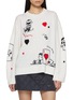 首图 - 点击放大 - CHINTI & PARKER - X Peanuts Charlie's Poker Pals Wool Cashmere Knit Sweater