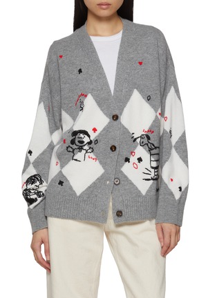 首图 - 点击放大 - CHINTI & PARKER - X Peanuts Poker Wool Cashmere Knit Sweater