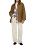 模特儿示范图 - 点击放大 - CHINTI & PARKER - X Peanuts Poker Wool Cashmere Knit Sweater