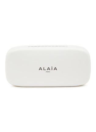 细节 - 点击放大 - ALAÏA - 窄方框板材太阳眼镜
