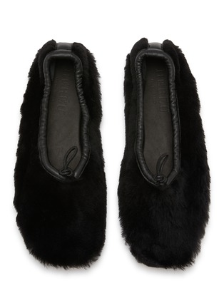 细节 - 点击放大 - HEREU - Puntera Shearling Ballerinas