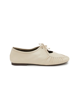 首图 - 点击放大 - HEREU - Coveta Pleated Leather Loafers