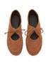 细节 - 点击放大 - HEREU - Coveta Pleated Suede Loafers
