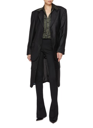 模特儿示范图 - 点击放大 - BETTTER - Ellis Wool Blend Blazer