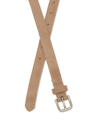细节 - 点击放大 - BETTTER - Wrapping Suede Leather Belt