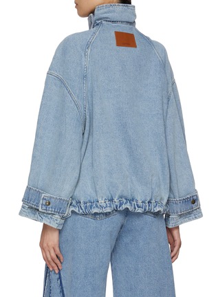 背面 - 点击放大 - BETTTER - Half Zip Denim Anorak