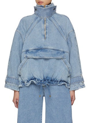 首图 - 点击放大 - BETTTER - Half Zip Denim Anorak