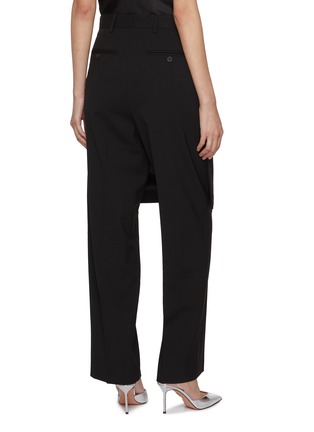 背面 - 点击放大 - BETTTER - Hybrid Skirt Overlay Wool Blend Trousers
