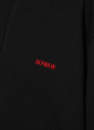  - BONBOM - 半开襟纯棉拉链卫衣