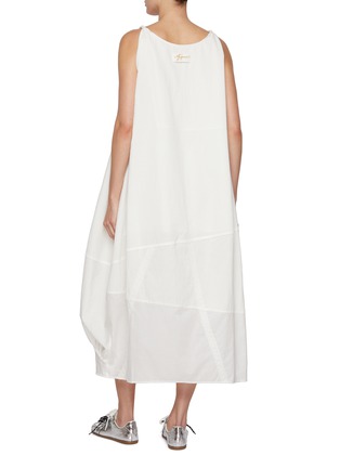 背面 - 点击放大 - FAFAMOON - Knot Patchwork Cotton Dress