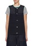 首图 - 点击放大 - FAFAMOON - Crocheted Knit Waistcoat