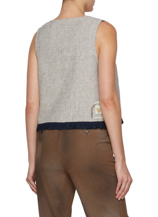 背面 - 点击放大 - FAFAMOON - Reversible Embroidered Waistcoat