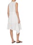 背面 - 点击放大 - FAFAMOON - Tiered Draped Cotton Dress