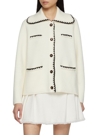 首图 - 点击放大 - CRUSH COLLECTION - 混羊毛翻领夹克