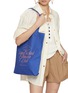 模特儿示范图 - 点击放大 - LANE CRAWFORD SELECTION - Summer Club Printed Tote Bag
