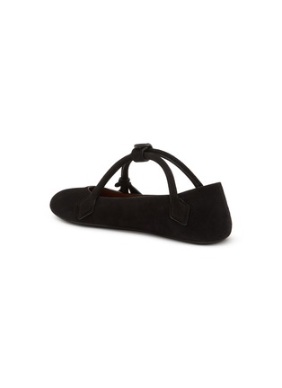  - ALAÏA - LE TECKEL 绒面平底鞋