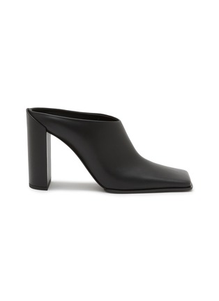 首图 - 点击放大 - ALAÏA - 90 皮革方头高跟穆勒鞋