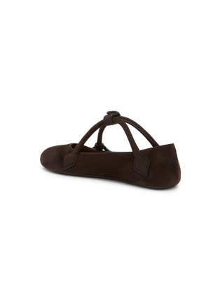  - ALAÏA - LE TECKEL 绒面平底鞋