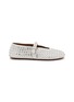 首图 - 点击放大 - ALAÏA - La Ballerine Crystal Leather Mary Jane Flats