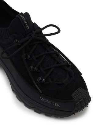 细节 - 点击放大 - MONCLER - Trailgrip Lite3 Low Top Suede Women's Sneakers