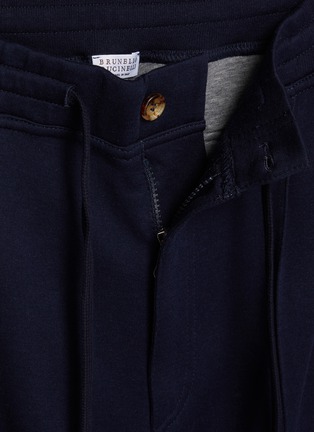  - BRUNELLO CUCINELLI - 拉链开衩慢跑裤