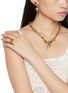 正面 -点击放大 - GOOSSENS - COEUR PRÉCIEUX 24K 镀金爱心项链