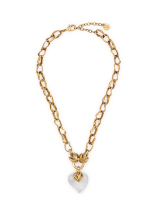 首图 - 点击放大 - GOOSSENS - COEUR PRÉCIEUX 24K 镀金爱心项链