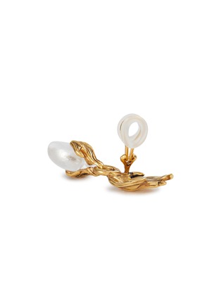 细节 - 点击放大 - GOOSSENS - COEUR PRÉCIEUX 24K 镀金爱心耳夹
