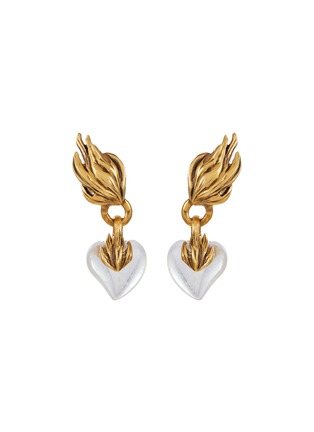 首图 - 点击放大 - GOOSSENS - COEUR PRÉCIEUX 24K 镀金爱心耳夹