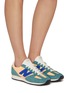 模特儿示范图 - 点击放大 - NEW BALANCE - 471 Low Top Women's Sneakers