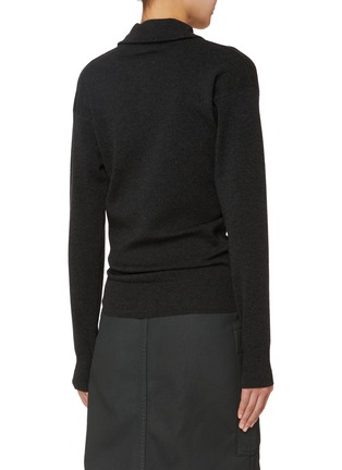 背面 - 点击放大 - LEMAIRE - 翻领针织开衫