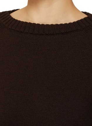  - LEMAIRE - 灯笼袖开衩毛衣