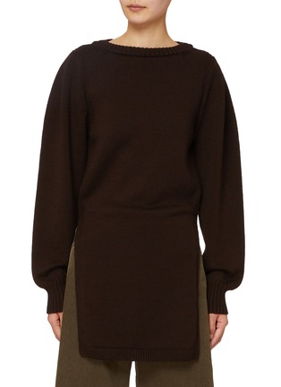 首图 - 点击放大 - LEMAIRE - 灯笼袖开衩毛衣