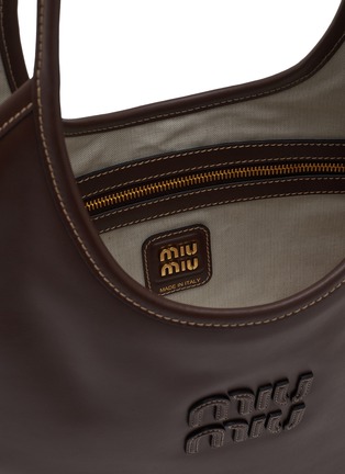 细节 - 点击放大 - MIU MIU - Ivy Leather Tote Bag