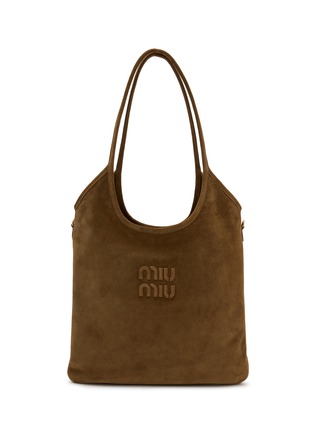 首图 - 点击放大 - MIU MIU - IVY 绒面皮托特包