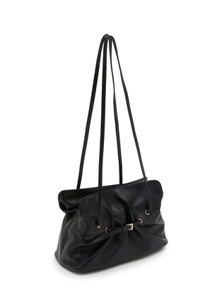 细节 - 点击放大 - PRADA - Small Curley Leather Shoulder Bag