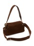 细节 - 点击放大 - PRADA - Explore Medium Suede Shoulder Bag