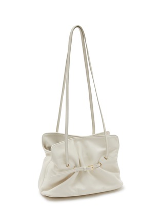 细节 - 点击放大 - PRADA - Small Curley Leather Shoulder Bag