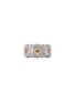细节 - 点击放大 - BUCCELLATI - Blossoms Fancy Diamond Silver Vermeil Eternelle Ring — EU 50