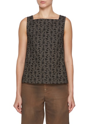 首图 - 点击放大 - EPINGLER - Tie Vest Cotton Blouse