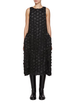 首图 - 点击放大 - EPINGLER - 3D Flower Midi Dress