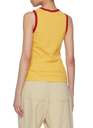 背面 - 点击放大 - SUNDAYFRUITMARKET - Contrast Trim Cotton Vest