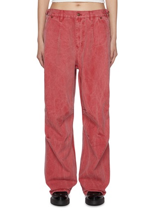 首图 - 点击放大 - SUNDAYFRUITMARKET - Washed Wide Leg Cotton Pants
