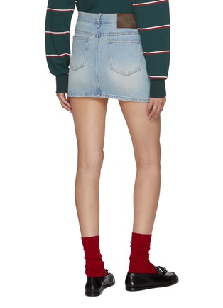 背面 - 点击放大 - SUNDAYFRUITMARKET - Light Wash Denim Skirt