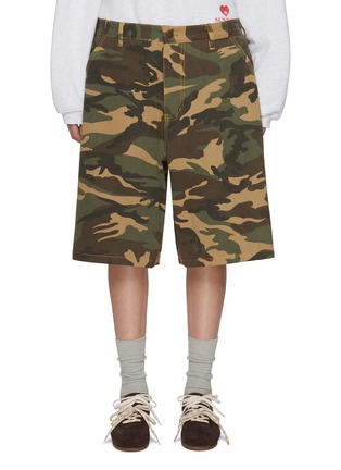 首图 - 点击放大 - SUNDAYFRUITMARKET - Camo Cotton Shorts