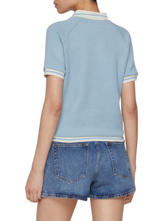 背面 - 点击放大 - SUNDAYFRUITMARKET - Cherry Waffle Polo Shirt