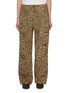 首图 - 点击放大 - SUNDAYFRUITMARKET - Leopard Print Cotton Cargo Pants